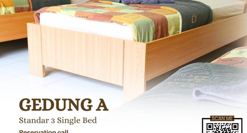Standar 3 Single Bed - Gedung A