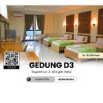 Superior 4 Single Bed - Gedung D3